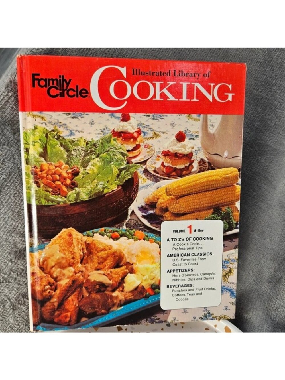 Vintage 1972 Family Circle Illustrated Library of Cooking Volume 1